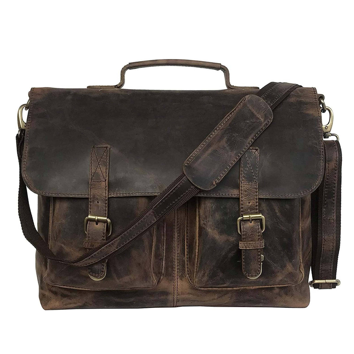 Classy Leather Bags The Buffalo Executive - AVBL MRKT (1)