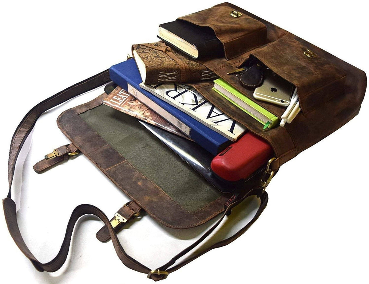 Classy Leather Bags The Buffalo Executive - AVBL MRKT (4)