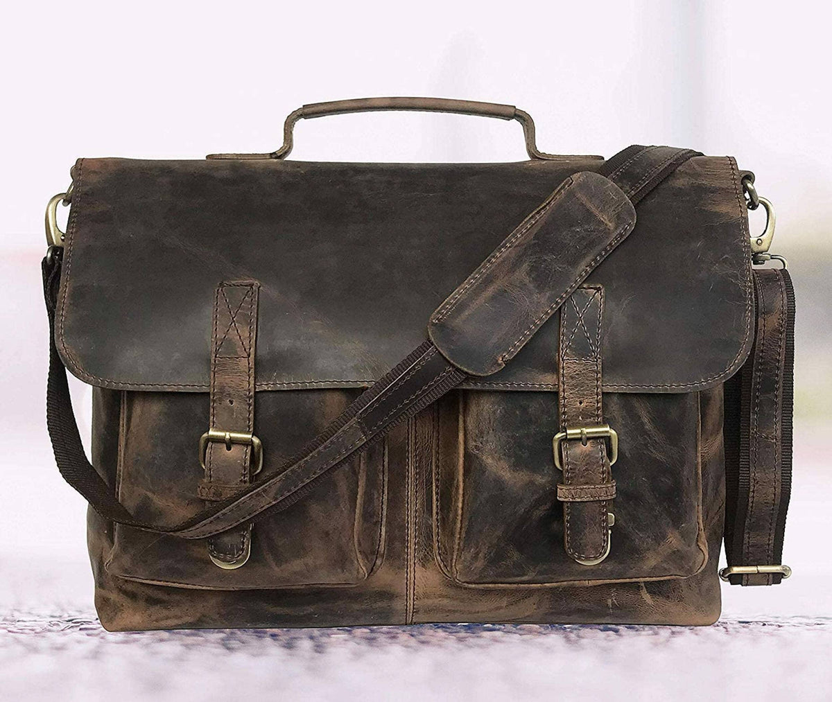 Classy Leather Bags The Buffalo Executive - AVBL MRKT (5)