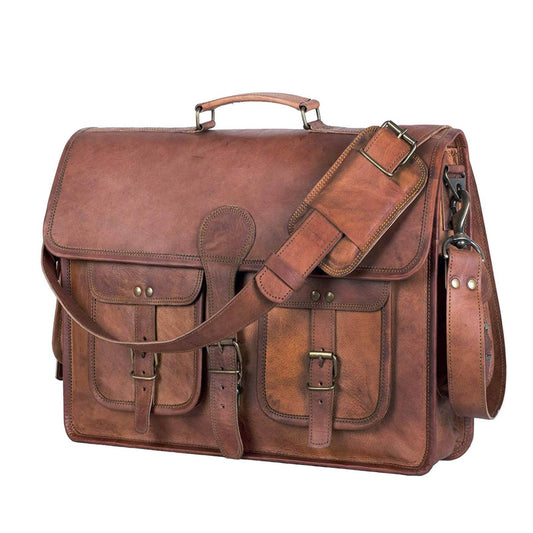 Classy Leather Bags The Cambridge Briefcase - AVBL MRKT (1)