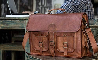 Classy Leather Bags The Cambridge Briefcase - AVBL MRKT (2)