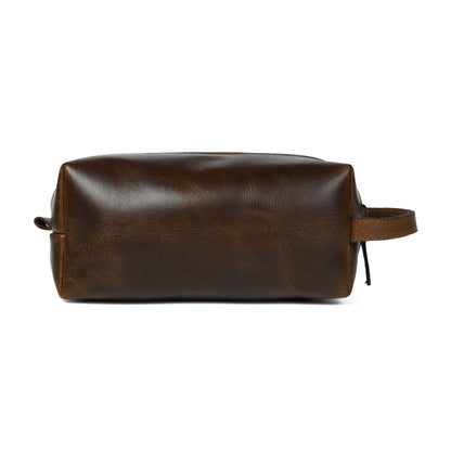 Classy Leather Bags The Cambridge Leather Dopp Kit - AVBL MRKT (3)