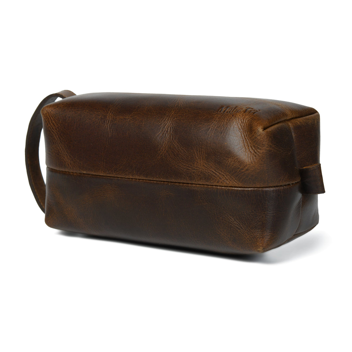 Classy Leather Bags The Cambridge Leather Dopp Kit - AVBL MRKT (5)