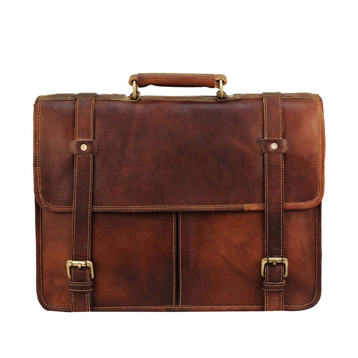 Classy Leather Bags The Chicago Messenger - AVBL MRKT (2)