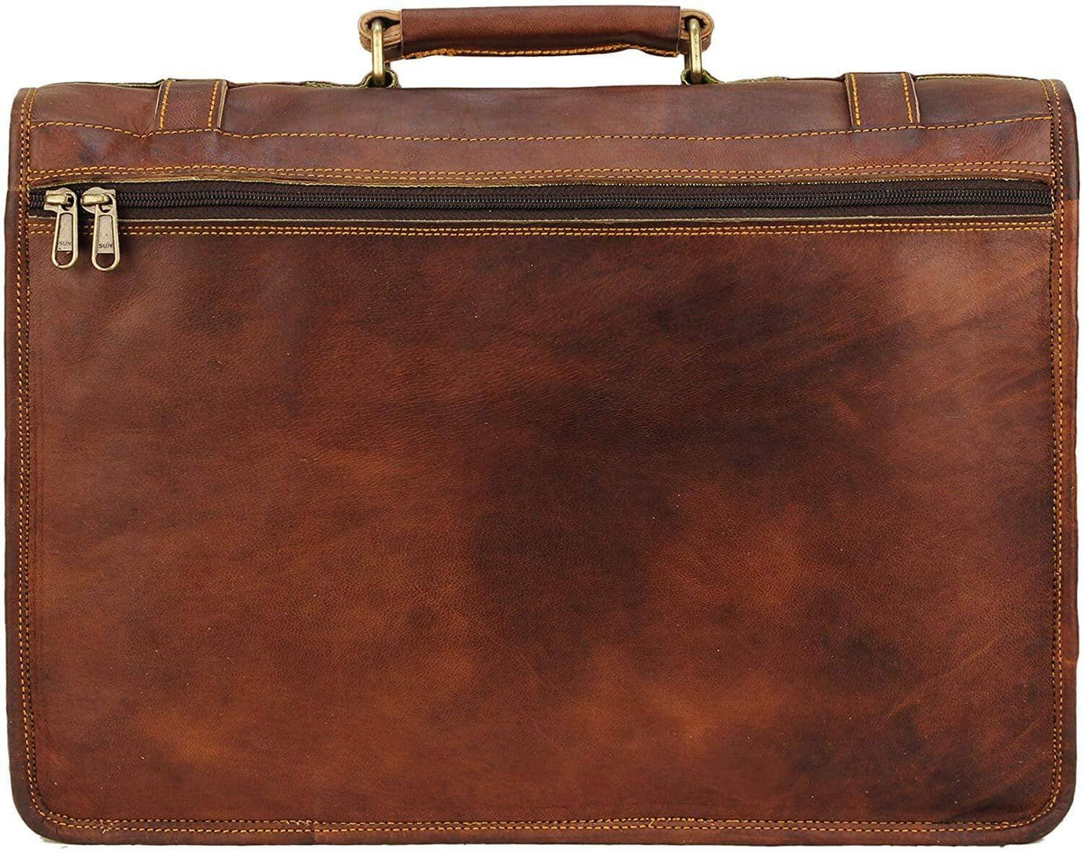 Classy Leather Bags The Chicago Messenger - AVBL MRKT (3)