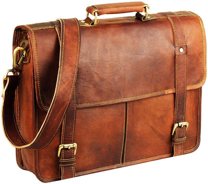 Classy Leather Bags The Chicago Messenger - AVBL MRKT (5)