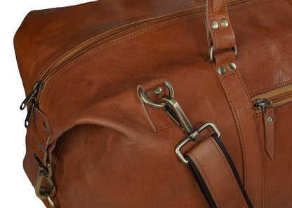 Classy Leather Bags The Chicago Weekender Duffel - AVBL MRKT (6)