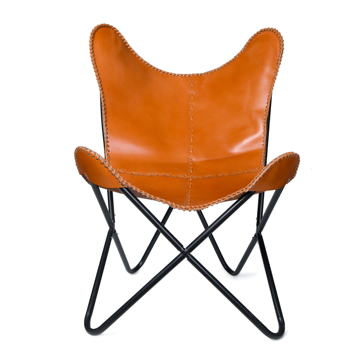 Classy Leather Bags The Comforter Butterfly Chair - AVBL MRKT (3)