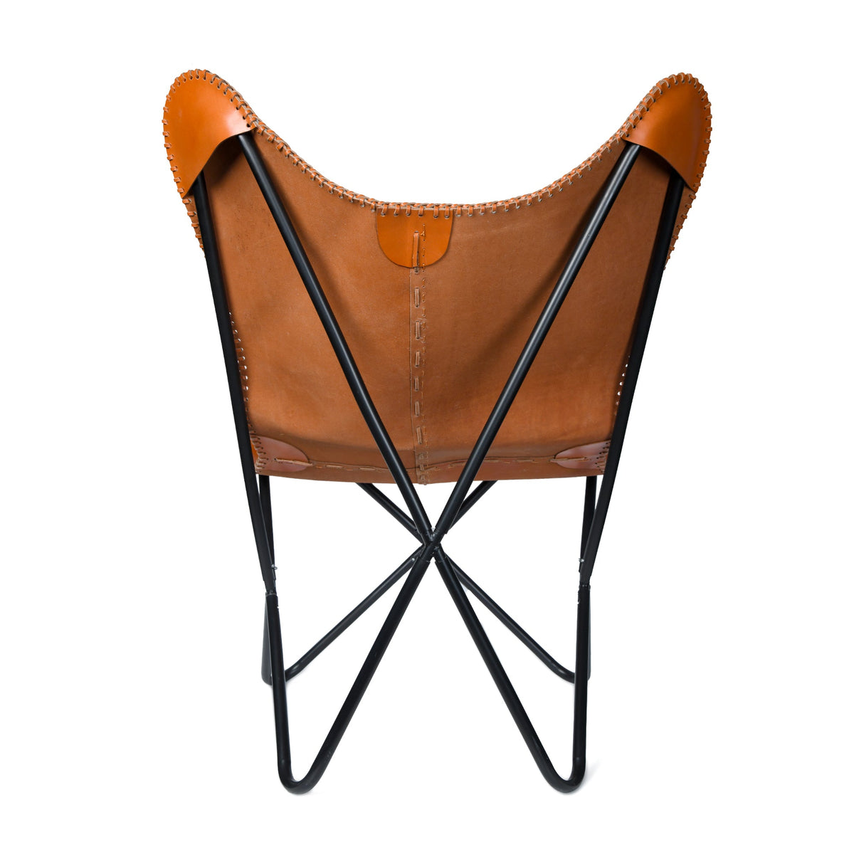 Classy Leather Bags The Comforter Butterfly Chair - AVBL MRKT (5)