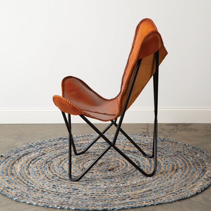 Classy Leather Bags The Comforter Butterfly Chair - AVBL MRKT (6)