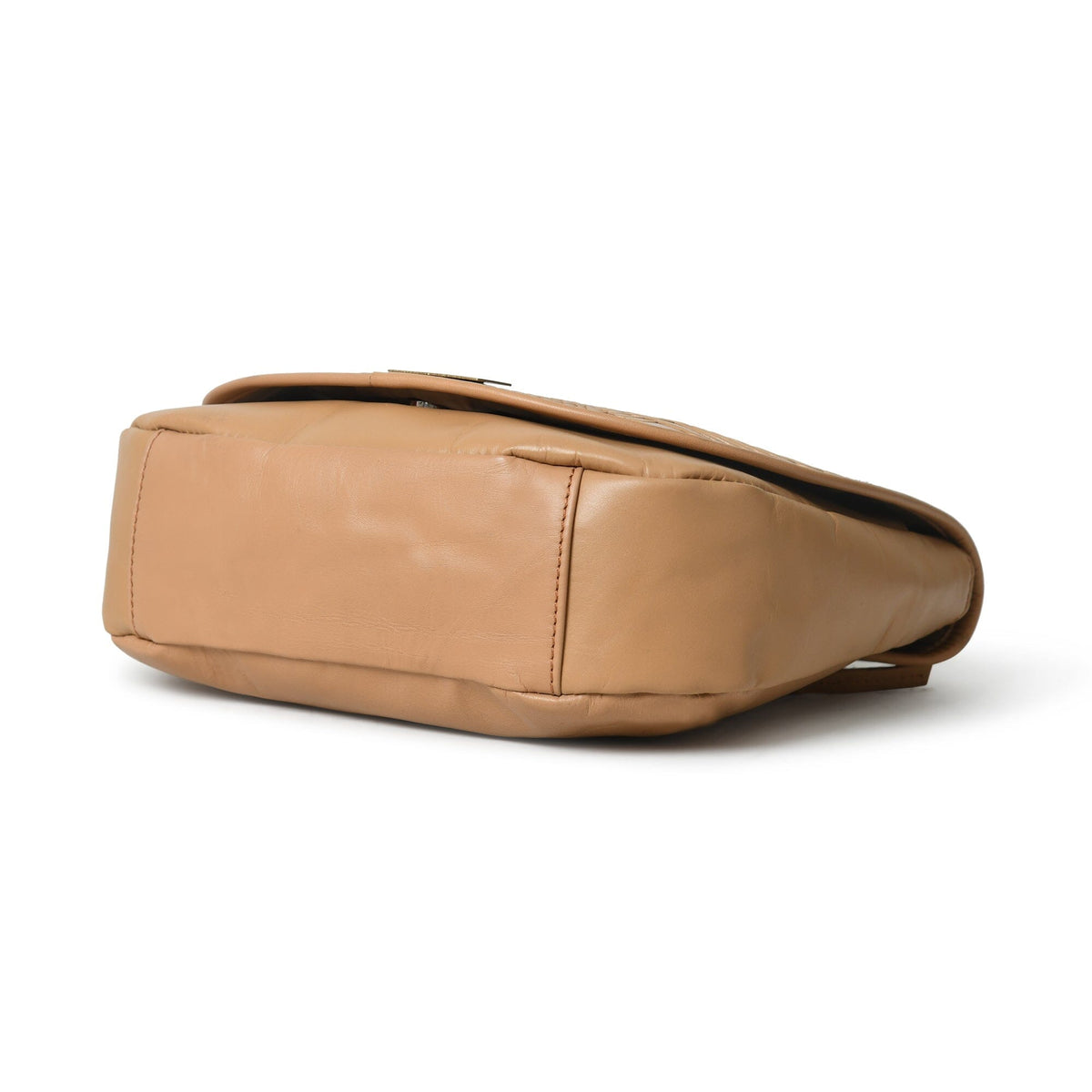 Classy Leather Bags The Croco Satchel- Beige - AVBL MRKT (8)