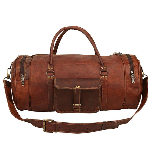 Classy Leather Bags The Dapper Duffel - AVBL MRKT (1)