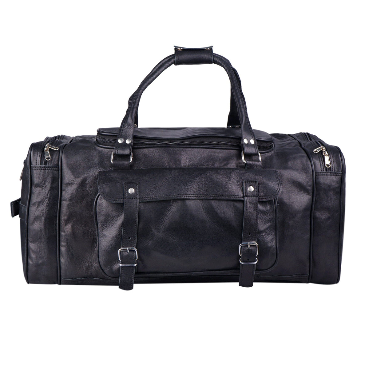 Classy Leather Bags The Dark Knight Traveler + FREE Toiletry Bag - AVBL MRKT (3)