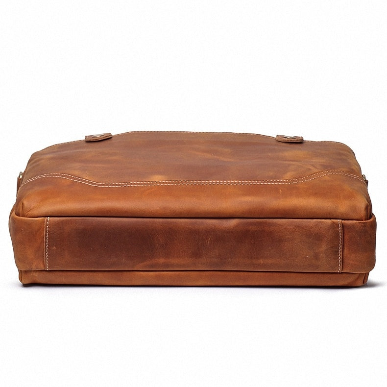Classy Leather Bags The Everyday Office Briefcase - AVBL MRKT (8)