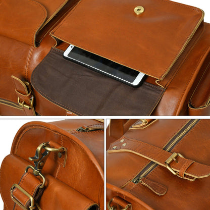 Classy Leather Bags The Fenrich Duffel - AVBL MRKT (11)