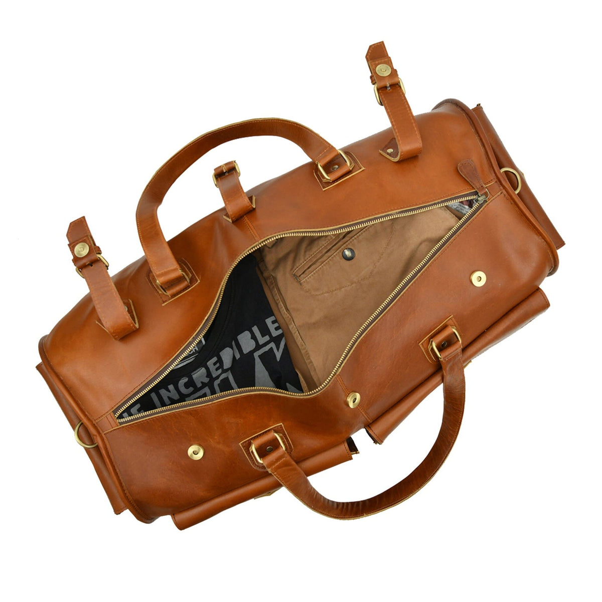 Classy Leather Bags The Fenrich Duffel - AVBL MRKT (5)