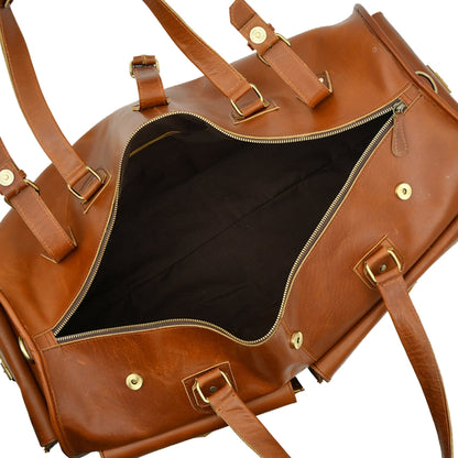 Classy Leather Bags The Fenrich Duffel - AVBL MRKT (8)