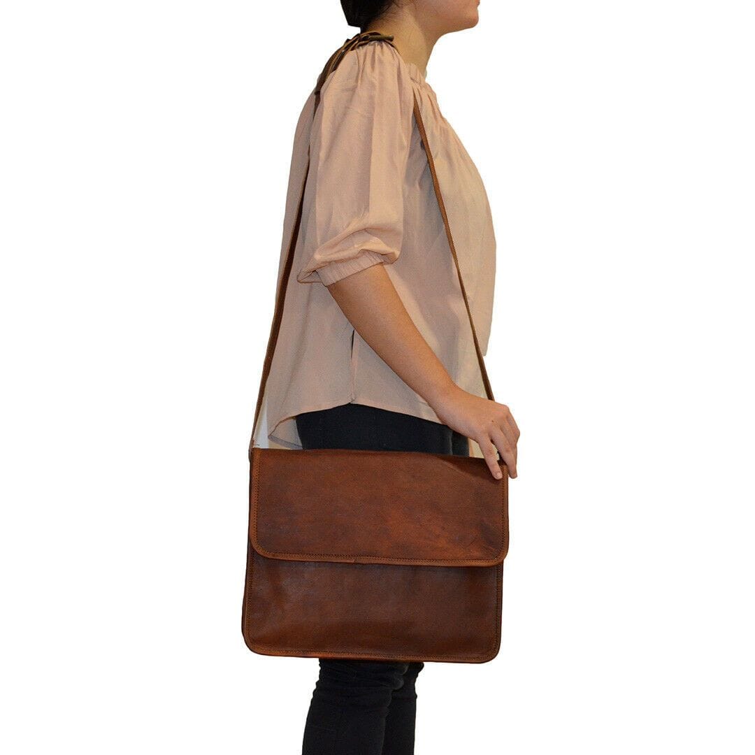 Classy Leather Bags The Flapover Crossbody - AVBL MRKT (2)