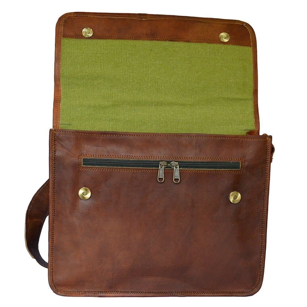 Classy Leather Bags The Flapover Crossbody - AVBL MRKT (3)