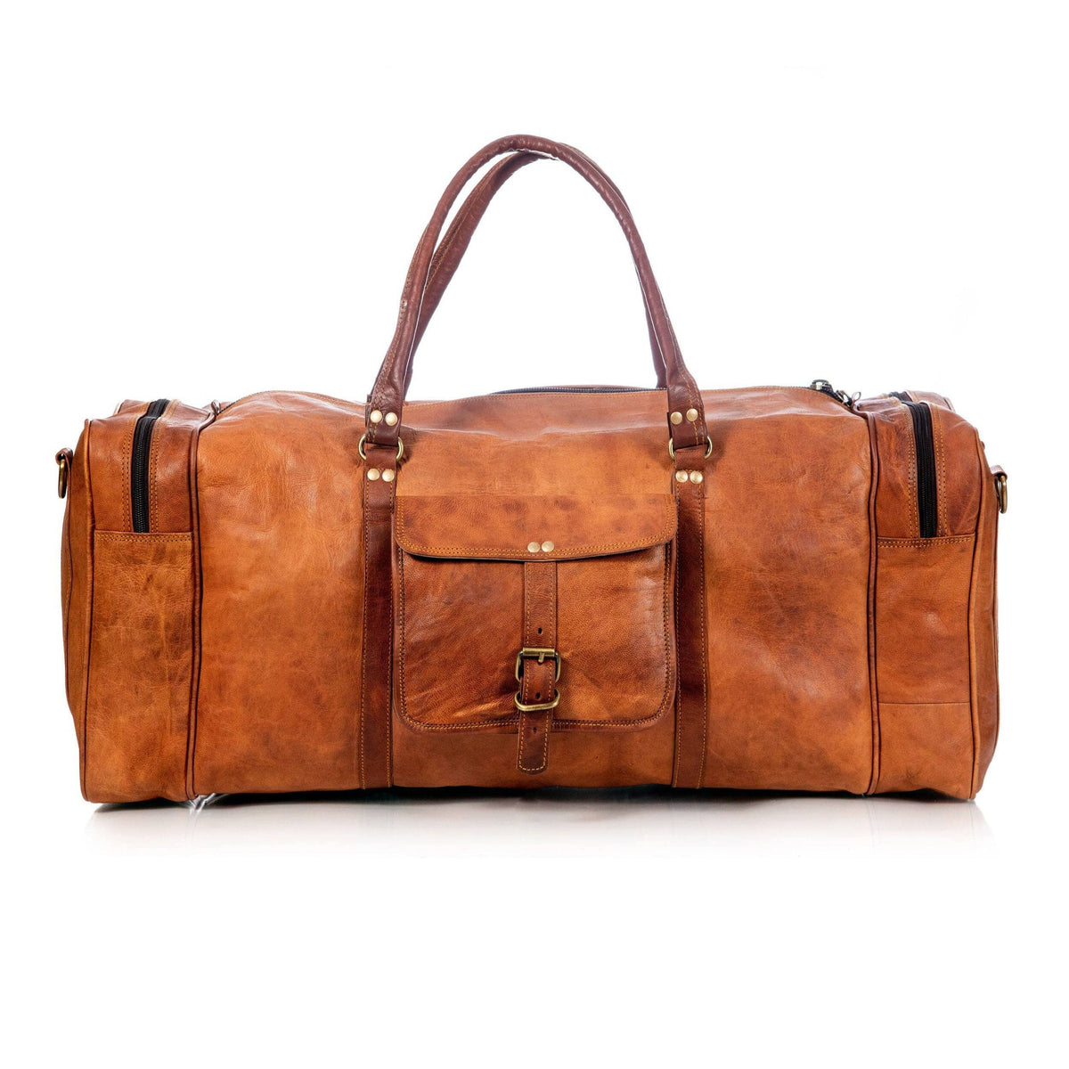 Classy Leather Bags The Fletcher Duffel - AVBL MRKT (1)