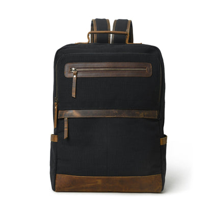 Classy Leather Bags The Foster Canvas Backpack - AVBL MRKT (4)