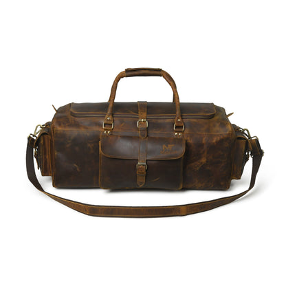 Classy Leather Bags The Goldman Travel Duffel - AVBL MRKT (1)