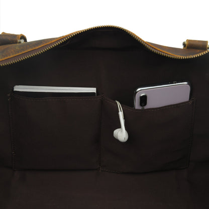 Classy Leather Bags The Goldman Travel Duffel - AVBL MRKT (10)