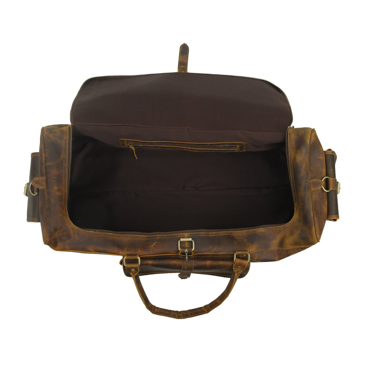 Classy Leather Bags The Goldman Travel Duffel - AVBL MRKT (8)