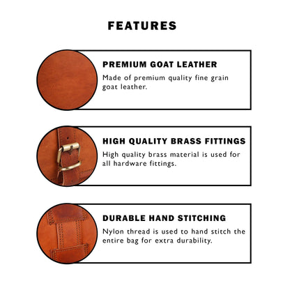 Classy Leather Bags The Griffin Crossbody Messenger - AVBL MRKT (5)