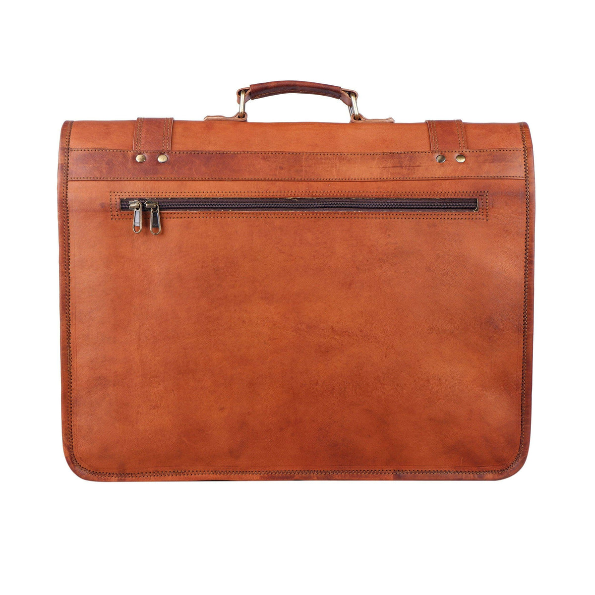Classy Leather Bags The Griffin Crossbody Messenger - AVBL MRKT (6)