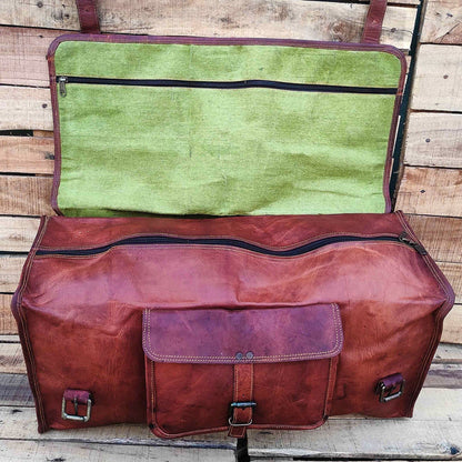 Classy Leather Bags The Harrison Duffel - AVBL MRKT (3)