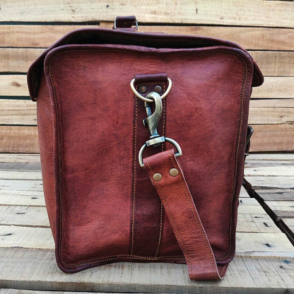 Classy Leather Bags The Harrison Duffel - AVBL MRKT (5)