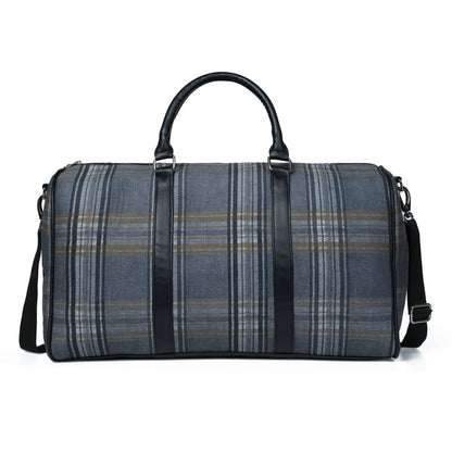 Classy Leather Bags The Highlander Plaid Duffle Bag - AVBL MRKT (6)