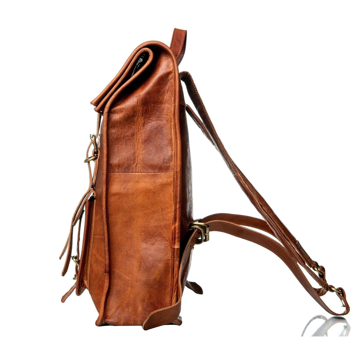 Classy Leather Bags The Hoffman Roll Top Backpack - AVBL MRKT (2)