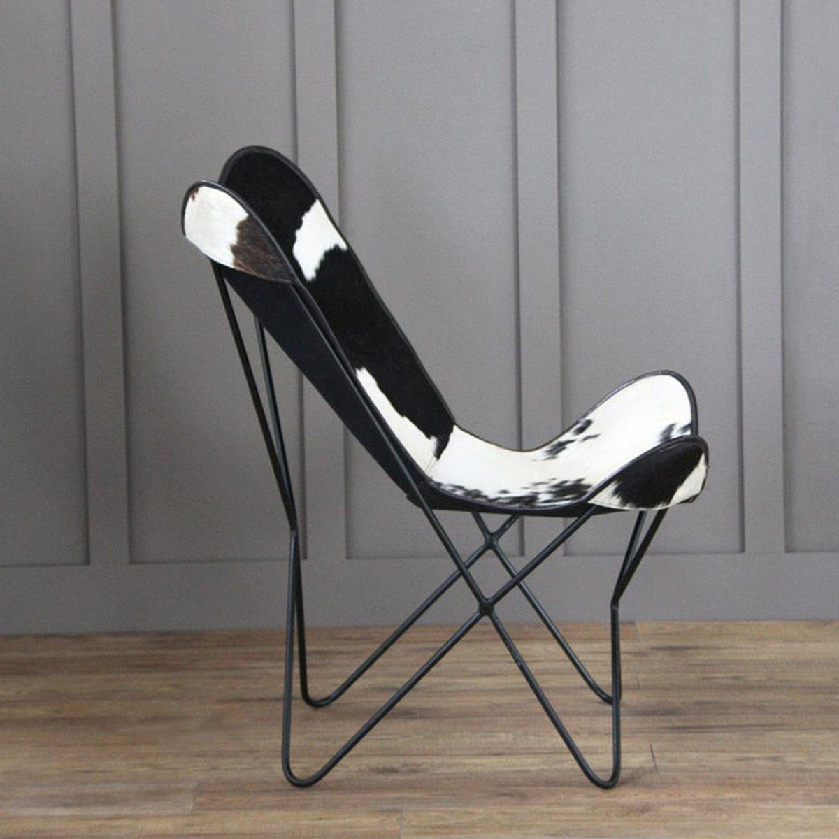 Classy Leather Bags The Holsteins Butterfly Chair - AVBL MRKT (3)