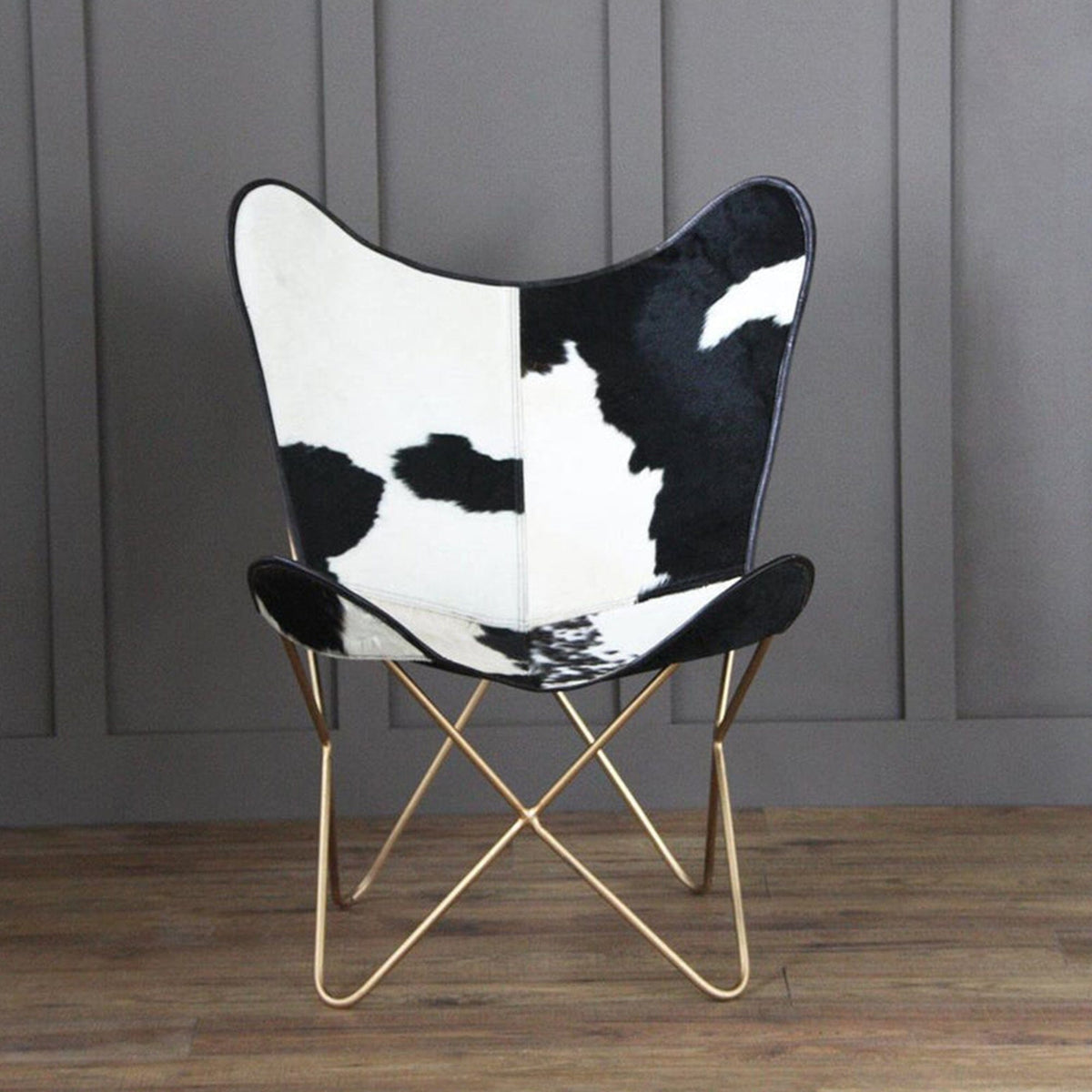 Classy Leather Bags The Holsteins Butterfly Chair - AVBL MRKT (5)