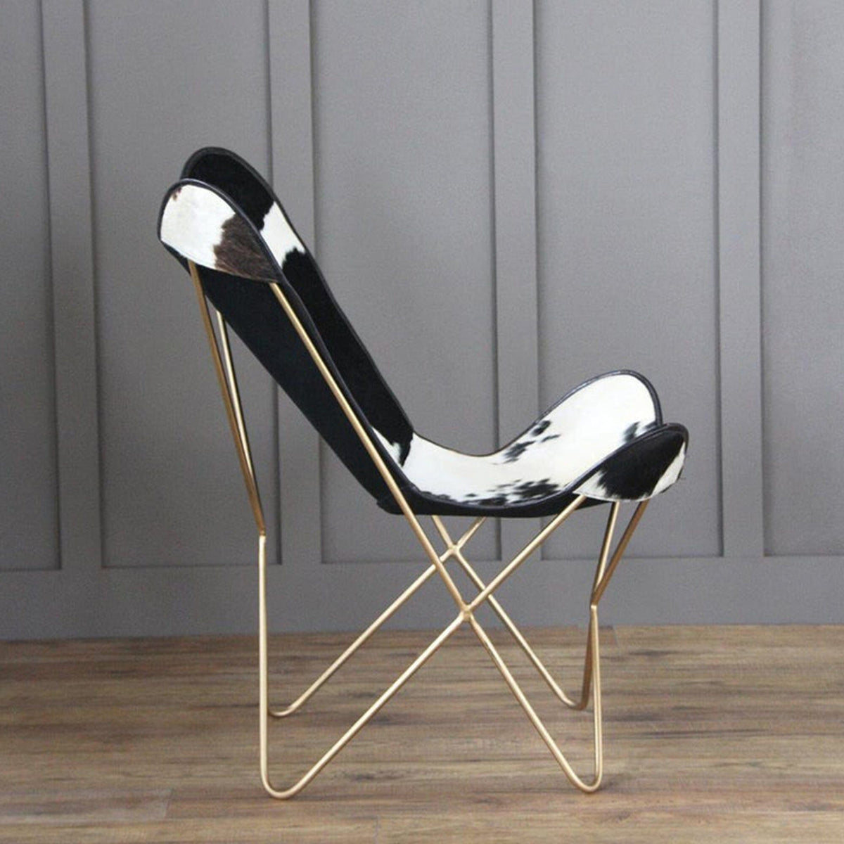Classy Leather Bags The Holsteins Butterfly Chair - AVBL MRKT (6)