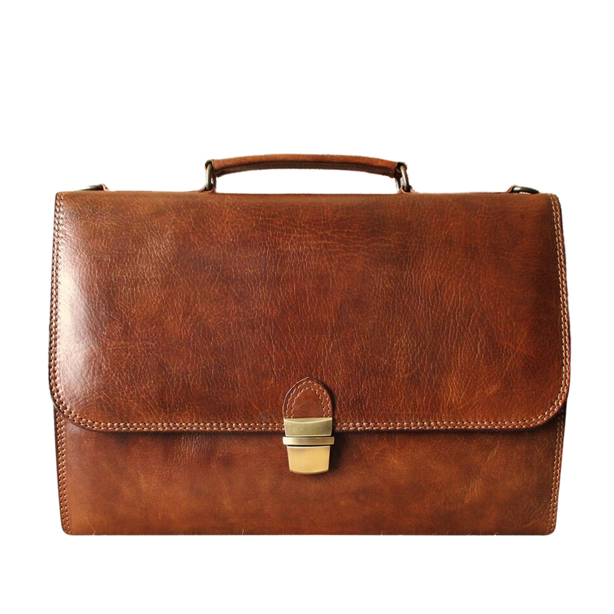 Classy Leather Bags The Hopkins Briefcase - AVBL MRKT (1)
