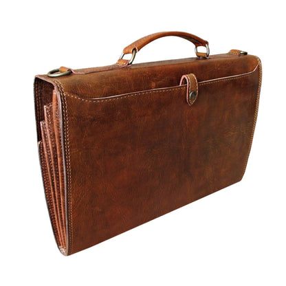 Classy Leather Bags The Hopkins Briefcase - AVBL MRKT (4)