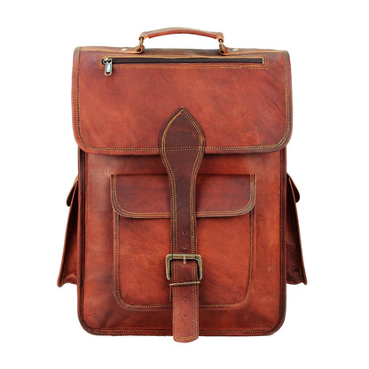 Classy Leather Bags The Hughes Rustic Backpack - AVBL MRKT (1)