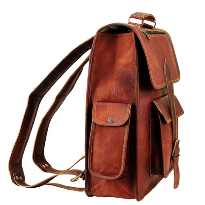Classy Leather Bags The Hughes Rustic Backpack - AVBL MRKT (5)