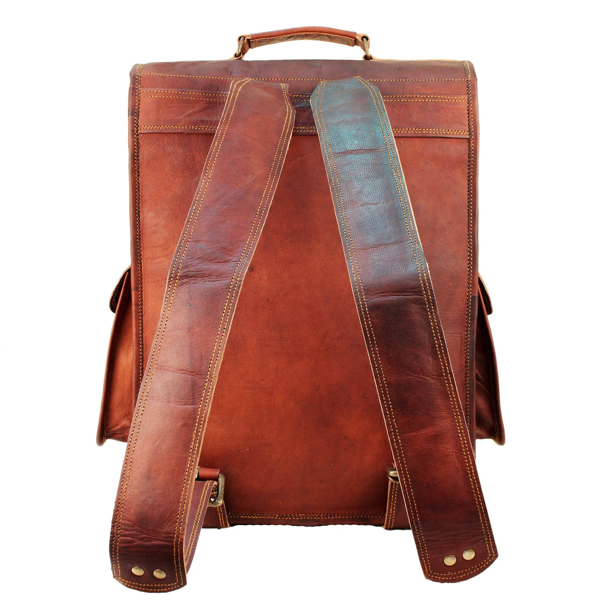 Classy Leather Bags The Hughes Rustic Backpack - AVBL MRKT (6)