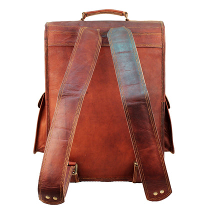 Classy Leather Bags The Hughes Rustic Backpack - AVBL MRKT (6)