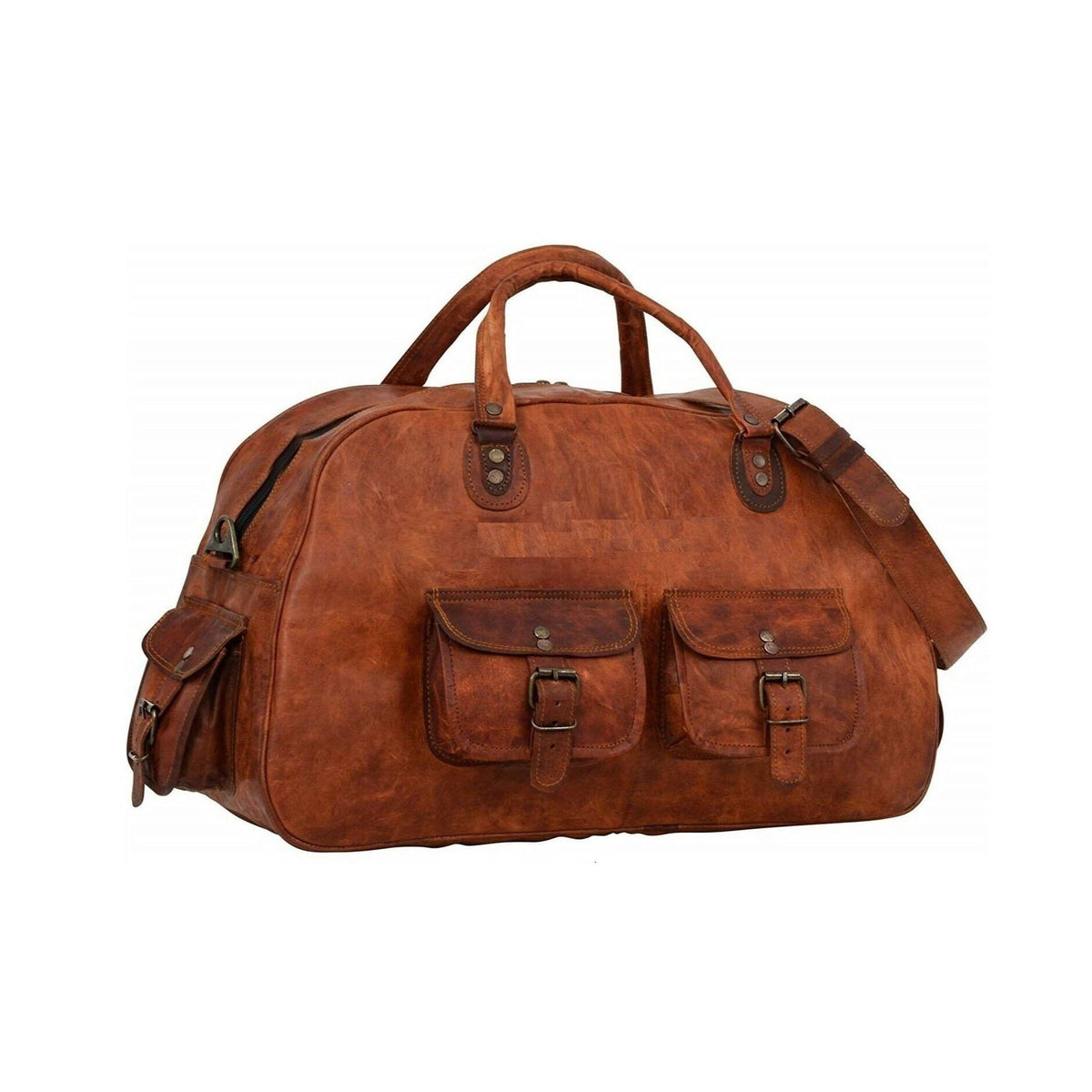 Classy Leather Bags The Hydrus Carry-On Duffel - AVBL MRKT (4)