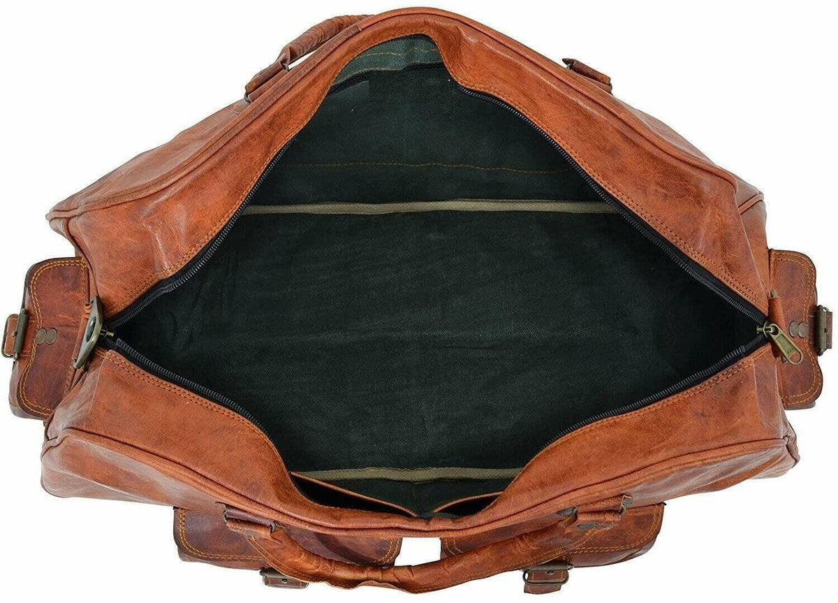 Classy Leather Bags The Hydrus Carry-On Duffel - AVBL MRKT (6)
