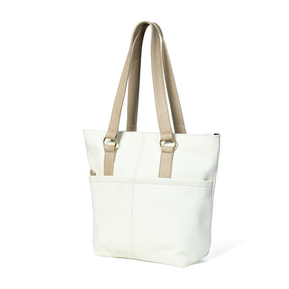 Classy Leather Bags The Ivory Leather Tote - AVBL MRKT (2)