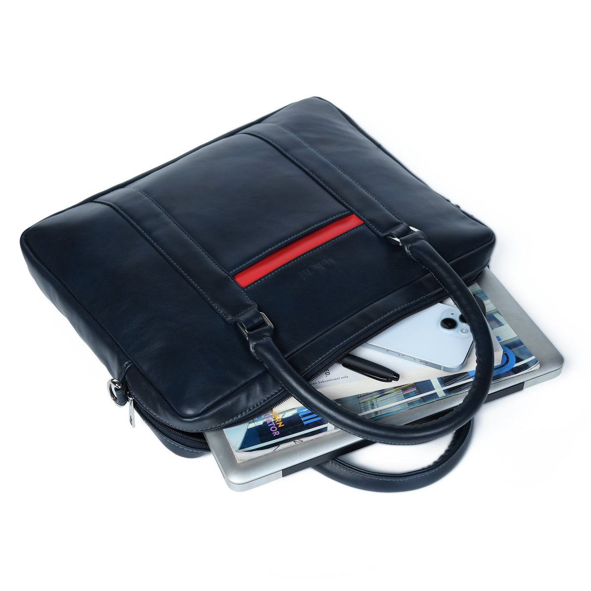 Classy Leather Bags The Kingston Briefcase - AVBL MRKT (3)