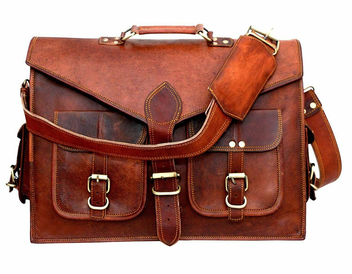 Classy Leather Bags The Lawyer Briefcase - AVBL MRKT (3)