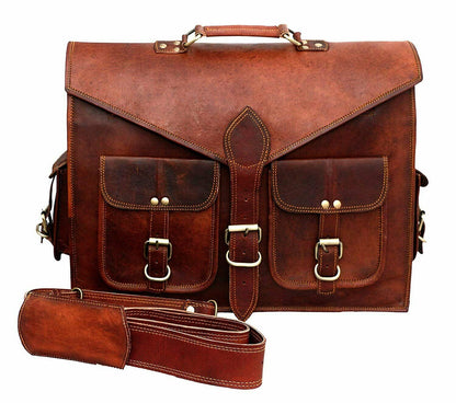 Classy Leather Bags The Lawyer Briefcase - AVBL MRKT (4)