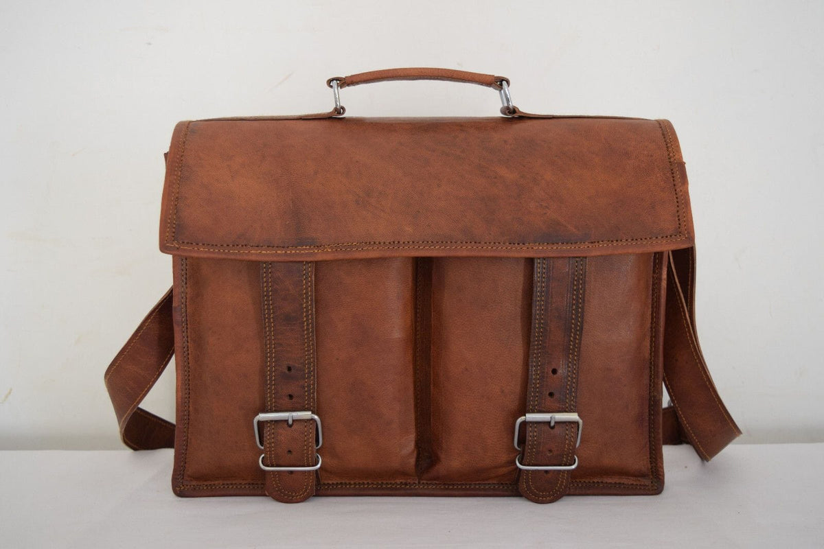 Classy Leather Bags The Lawyer Laptop - AVBL MRKT (4)